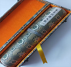 通渭书画装裱案例